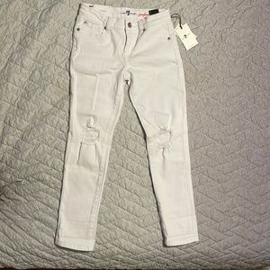 New, never worn before, white jeans.